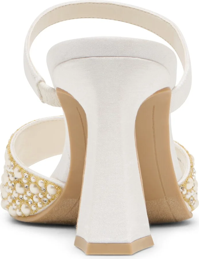 Nowles Faux Pearl & Rhinestone Sandal - Image 4