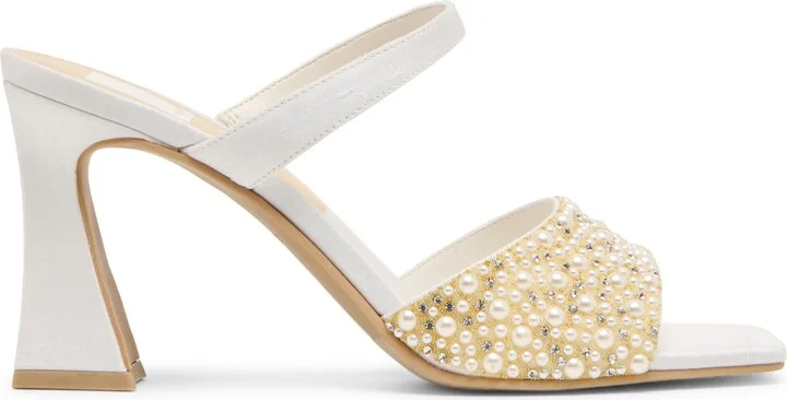 Nowles Faux Pearl & Rhinestone Sandal - Image 5