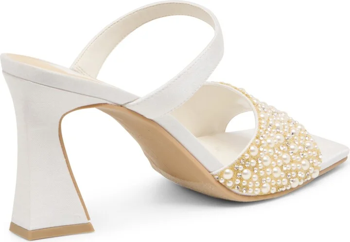Nowles Faux Pearl & Rhinestone Sandal - Image 9