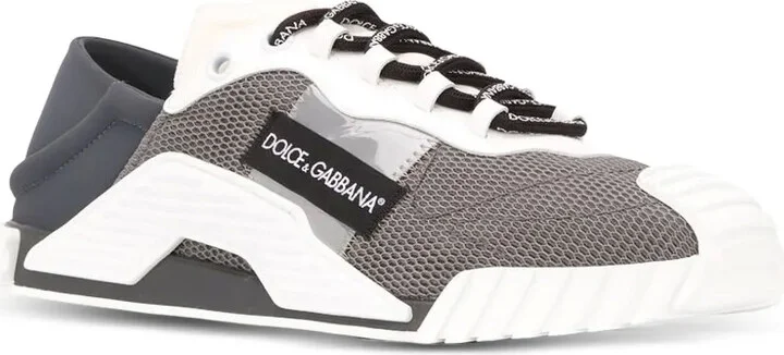 NS1 mesh-panelled ridged-sole sneakers - Image 4