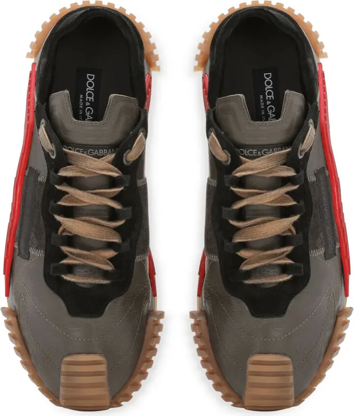 NS1 panelled leather sneakers - Image 4