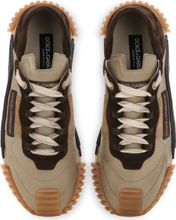 NS1 panelled leather sneakers - Image 4