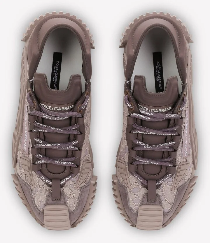 NS1 Slip-On Sneakers in Mixed Materials - Image 2