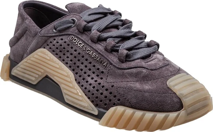 Ns1 Suede Sneakers Lead Grey Color - Image 2