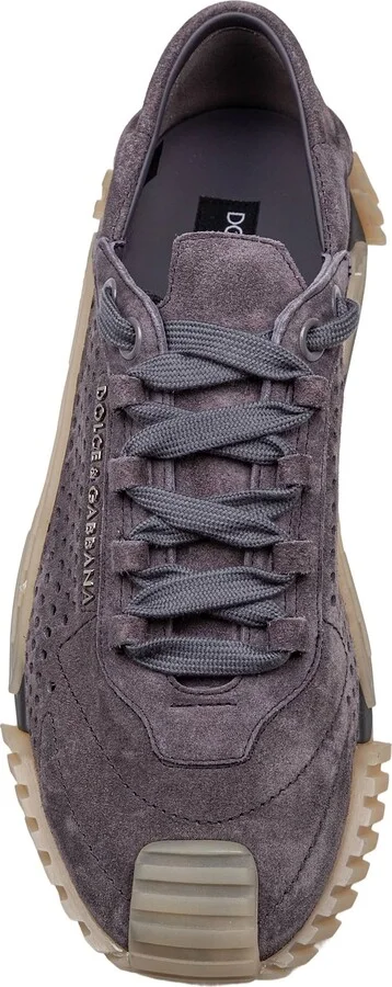 Ns1 Suede Sneakers Lead Grey Color - Image 3