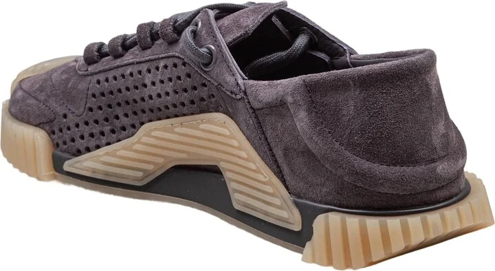Ns1 Suede Sneakers Lead Grey Color - Image 4