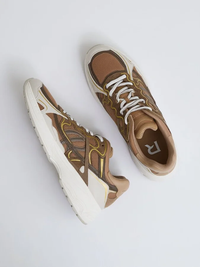 Nubuck and Mesh Trainers - Image 3