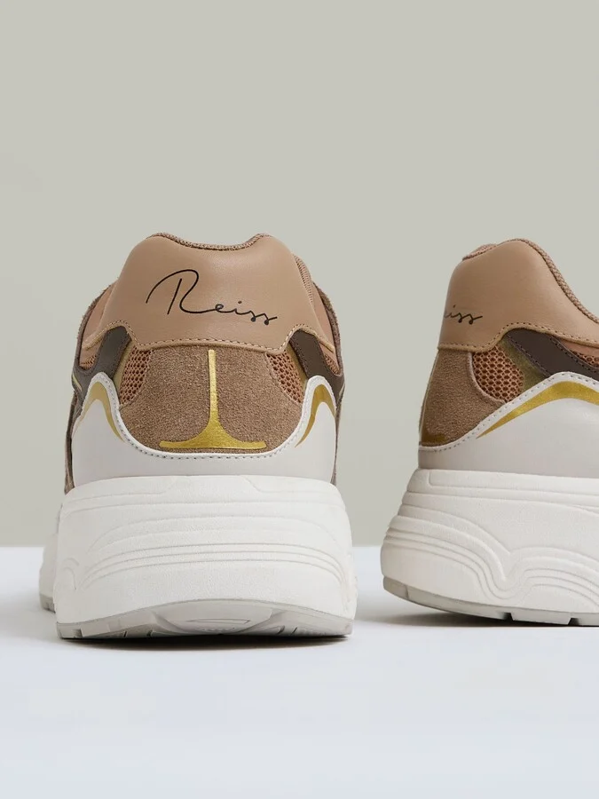 Nubuck and Mesh Trainers - Image 5
