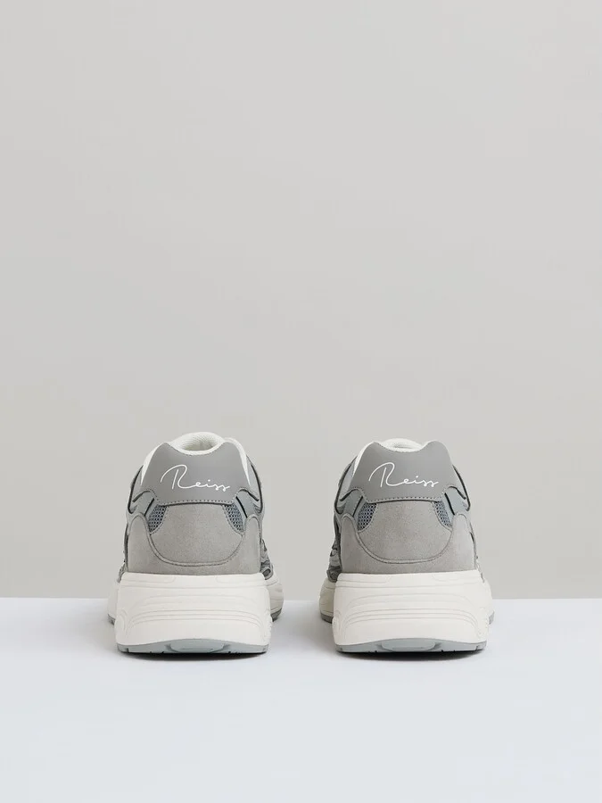 Nubuck and Mesh Trainers - Image 4