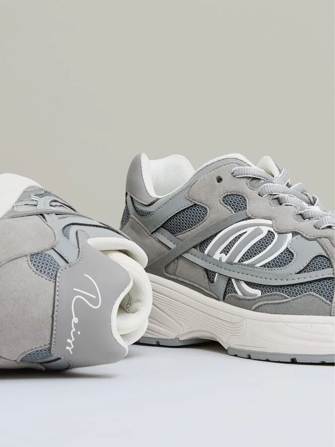 Nubuck and Mesh Trainers - Image 5