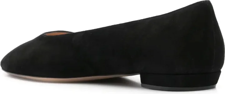 Nubuck Ballet Flats - Image 3