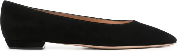 Nubuck Ballet Flats