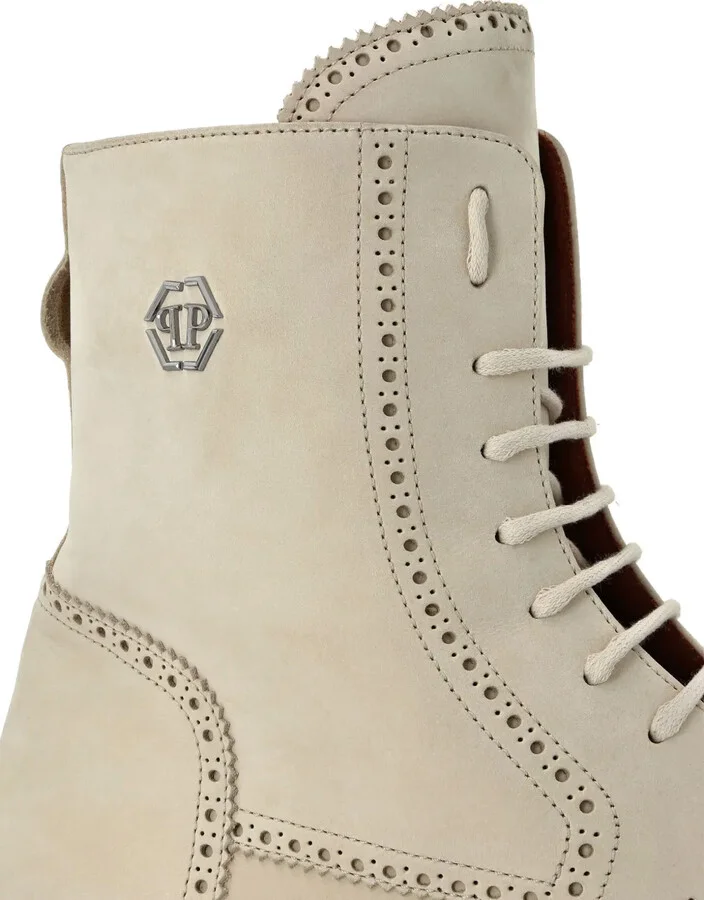 Nubuck leather boots - Image 4