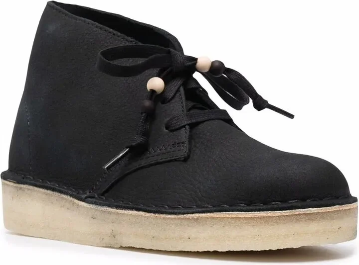 Nubuck leather lace-up ankle boots - Image 2