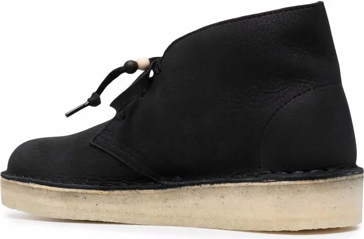 Nubuck leather lace-up ankle boots - Image 3