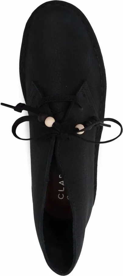 Nubuck leather lace-up ankle boots - Image 4