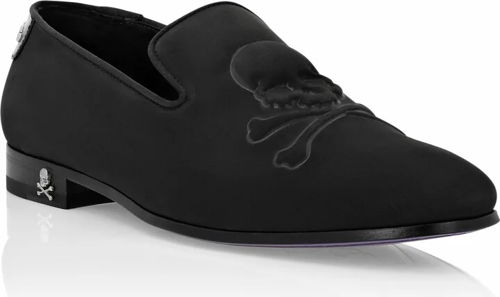 Nubuck Loafers Skull & Bones
