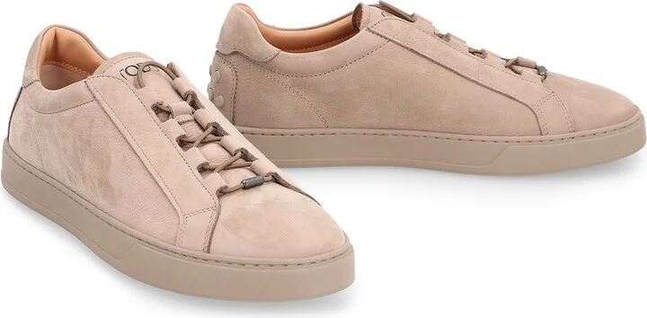 Nubuck Low-top Sneakers - Image 3
