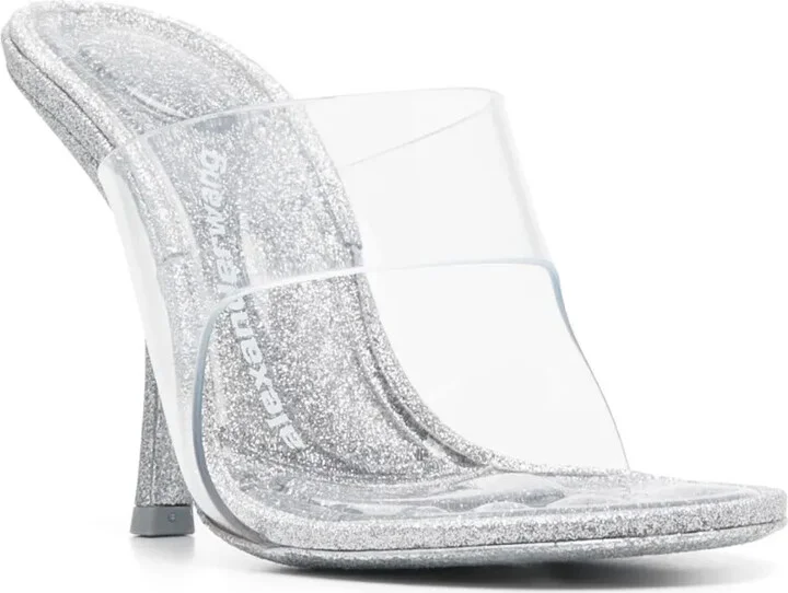Nudie 110mm glittered sandals - Image 2