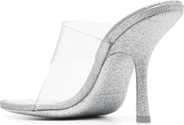 Nudie 110mm glittered sandals - Image 3