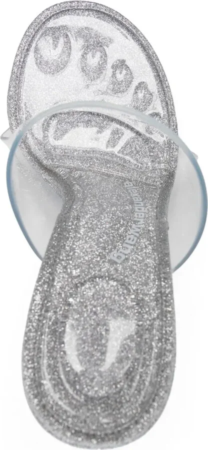 Nudie 110mm glittered sandals - Image 4