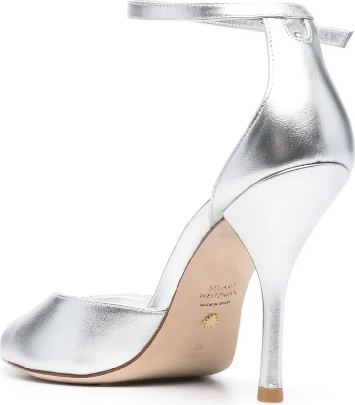 Nudist 100mm metallic-finish sandals - Image 3