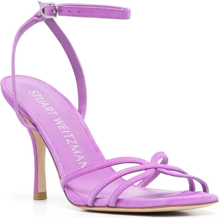 Nudist 100mm suede sandals - Image 2