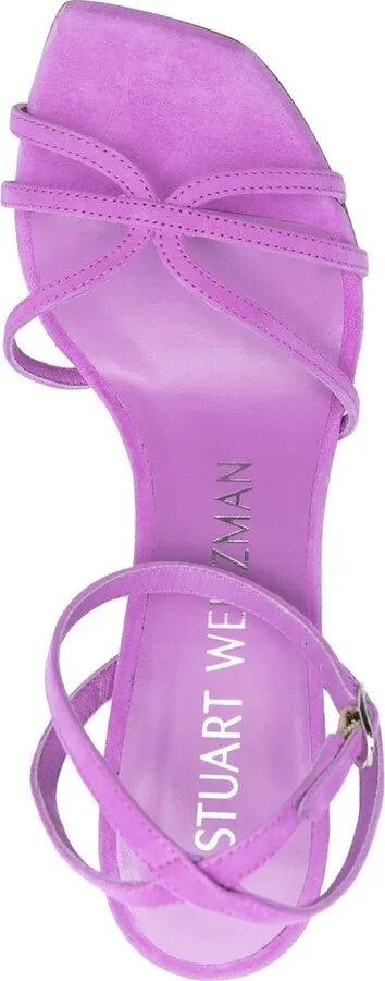 Nudist 100mm suede sandals - Image 4