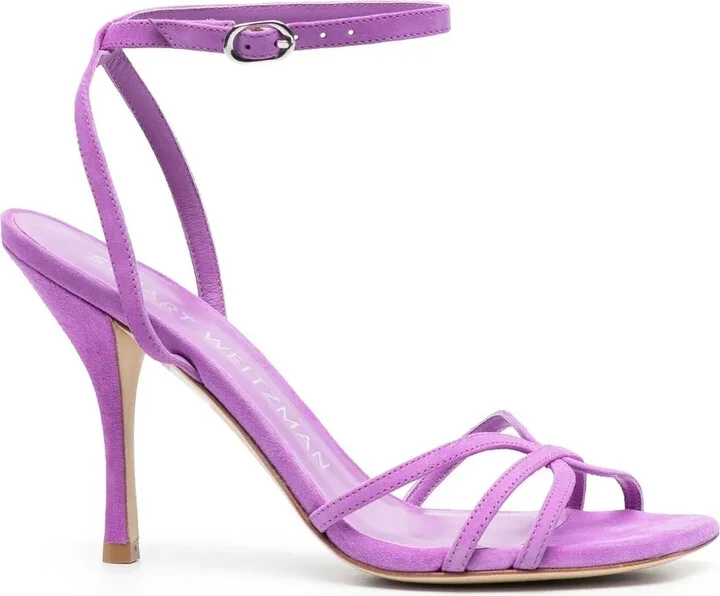 Nudist 100mm suede sandals
