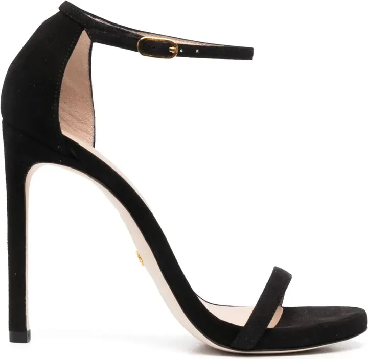 Nudist 120mm suede sandals