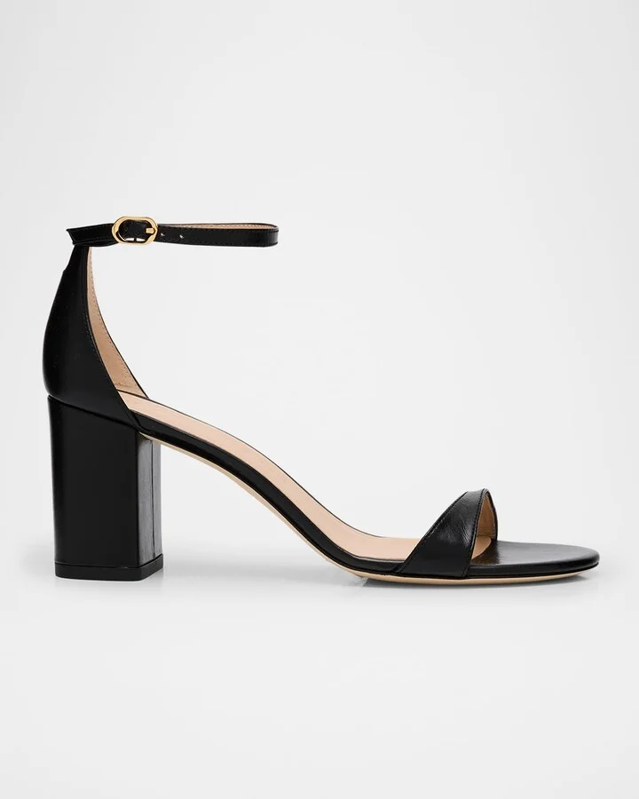 Nudist 75mm Block Sandals