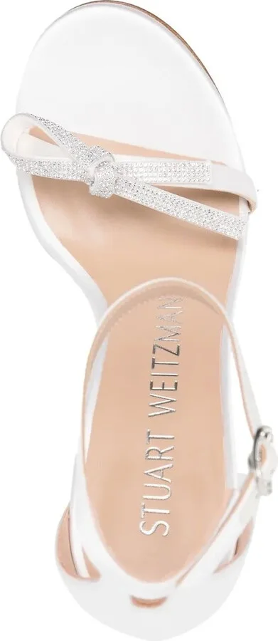 Nudist crystal-bow sandals - Image 4