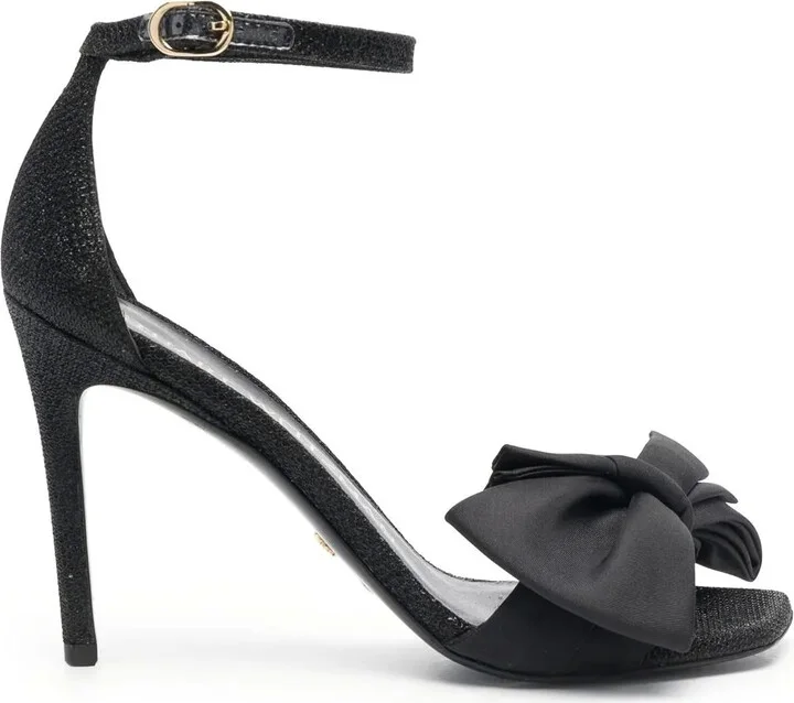 Nudist Curve Loveknot 100mm sandals