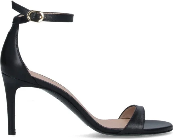 Nudist Ii 75" Slingback Sandals - Black