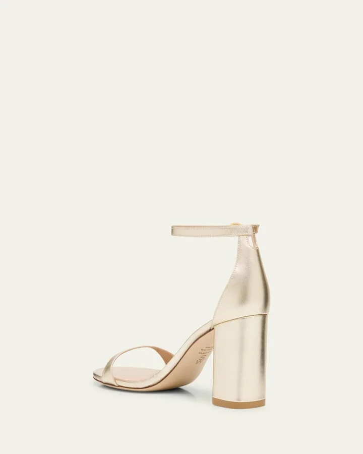 Nudist II Leather Ankle-Strap Sandals - Image 2