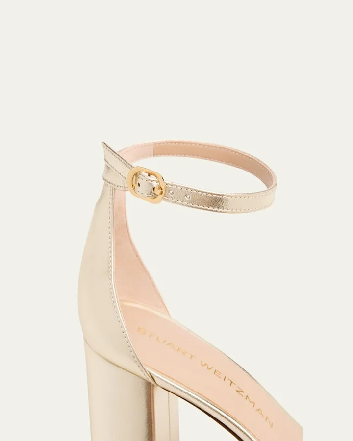 Nudist II Leather Ankle-Strap Sandals - Image 3