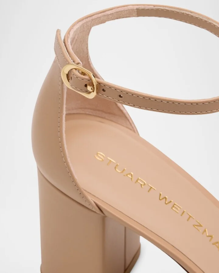 Nudist II Leather Ankle-Strap Sandals - Image 4