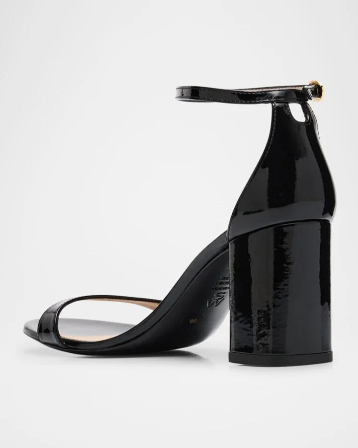 Nudist II Leather Ankle-Strap Sandals - Image 9