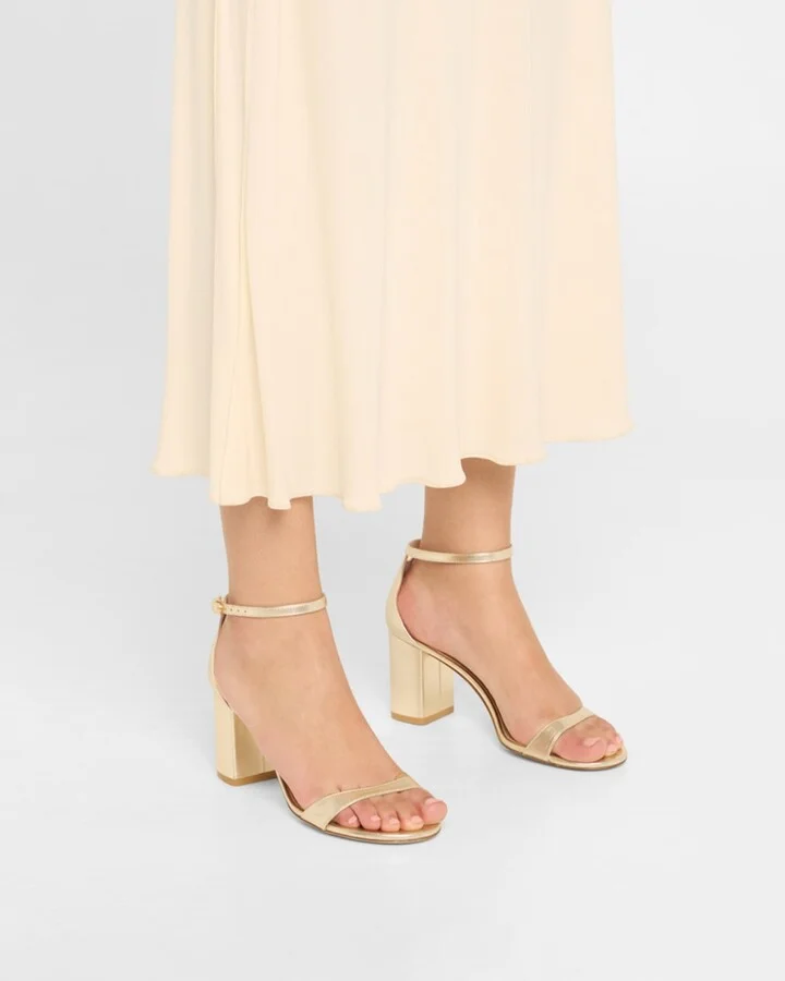Nudist II Leather Ankle-Strap Sandals - Image 3