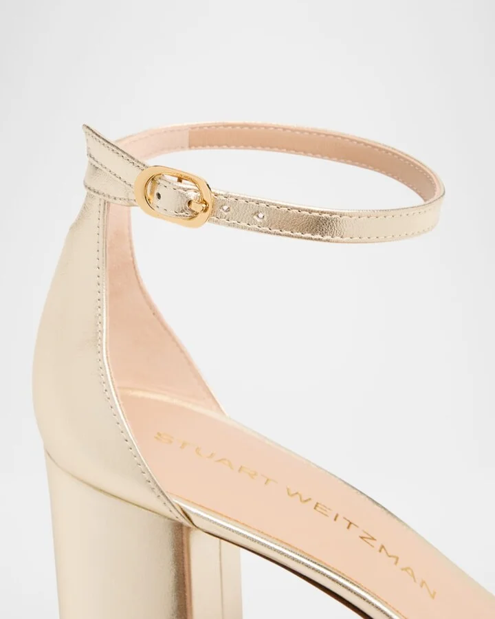 Nudist II Leather Ankle-Strap Sandals - Image 5