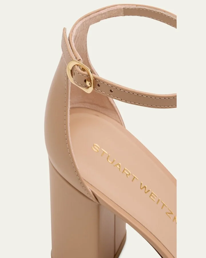 Nudist II Leather Ankle-Strap Sandals - Image 9