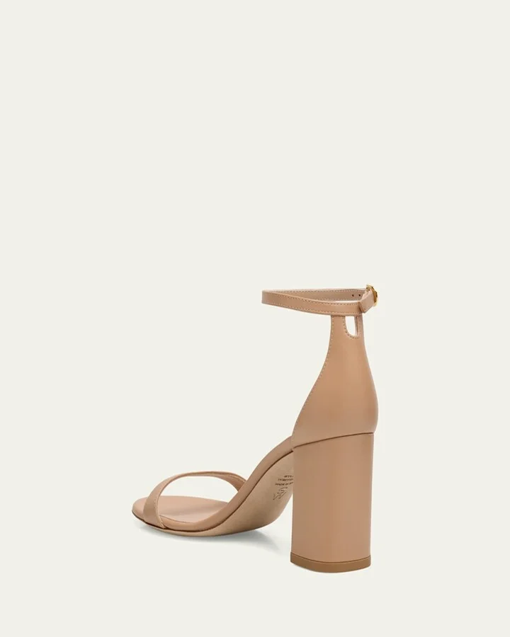 Nudist II Leather Ankle-Strap Sandals - Image 11