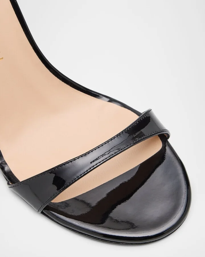 Nudist II Patent Ankle-Strap Sandals - Image 2