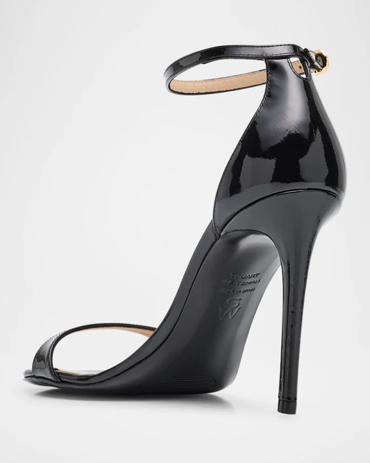 Nudist II Patent Ankle-Strap Sandals - Image 4
