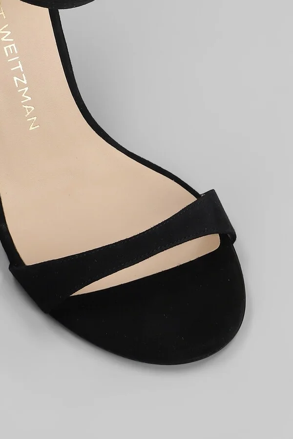 Nudist Ii Sandals In Black Suede - Image 5