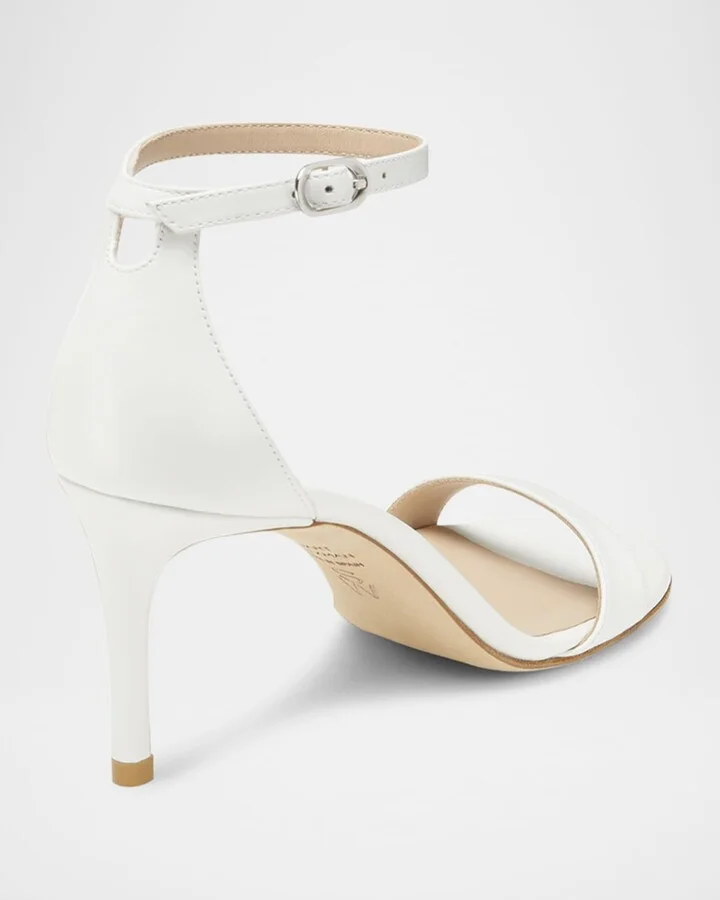 Nudist Leather Ankle-Strap Sandals - Image 3