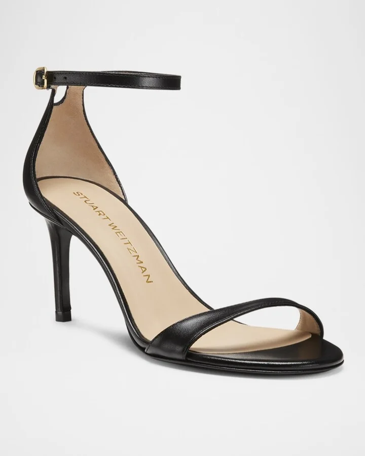 Nudist Leather Ankle-Strap Sandals - Image 6