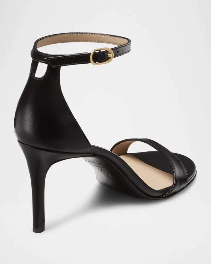 Nudist Leather Ankle-Strap Sandals - Image 7