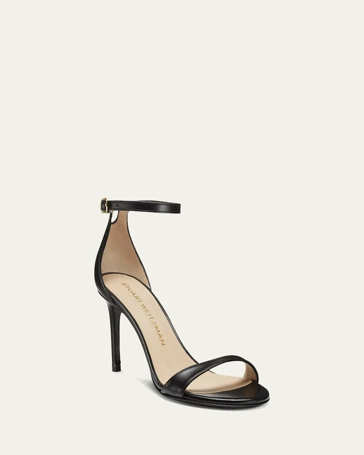 Nudist Leather Ankle-Strap Sandals - Image 6