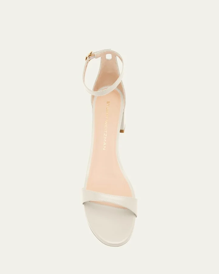 Nudist Leather Ankle-Strap Sandals - Image 4